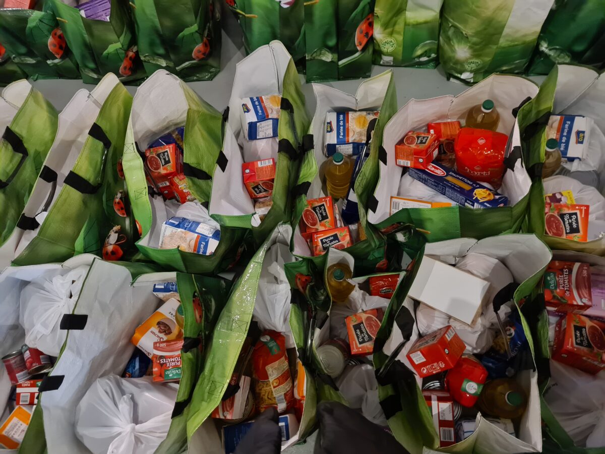 La reprise des distributions alimentaires